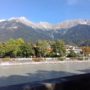 Pohled na poho²í Karwendel od budovy CCB
